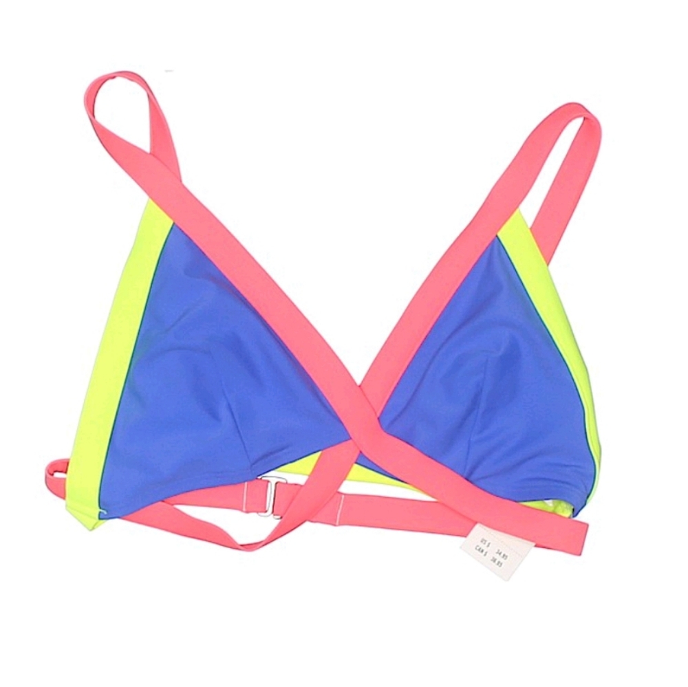 Hollister Neon Bikini Top Size M